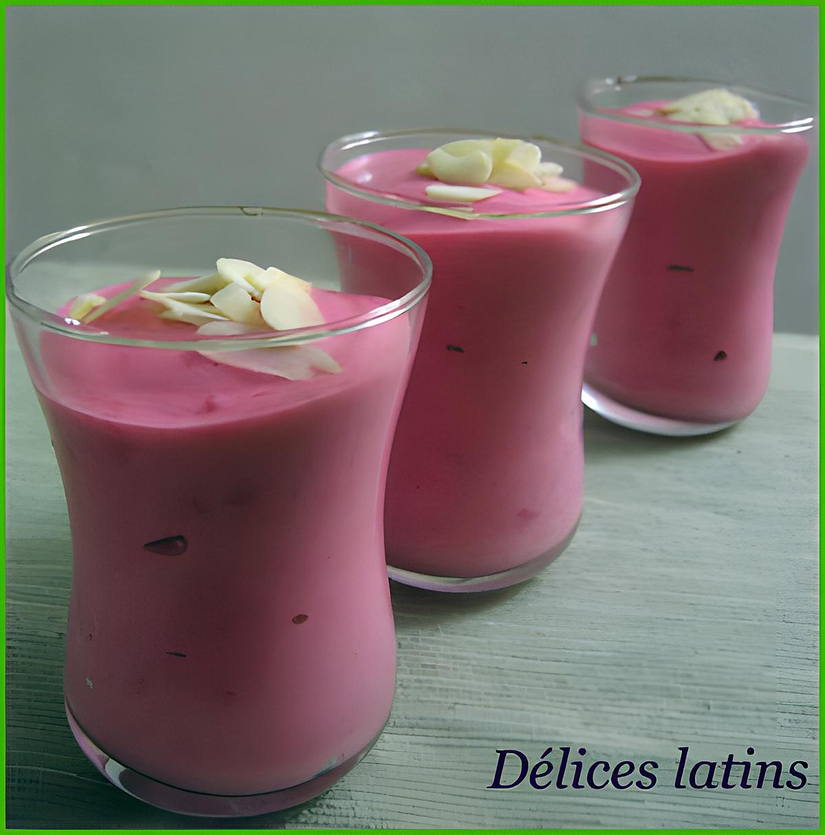 recette Mousse de framboises