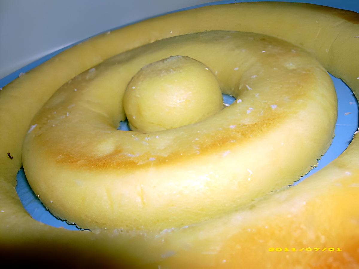 recette moelleux au citron et à la noix de coco