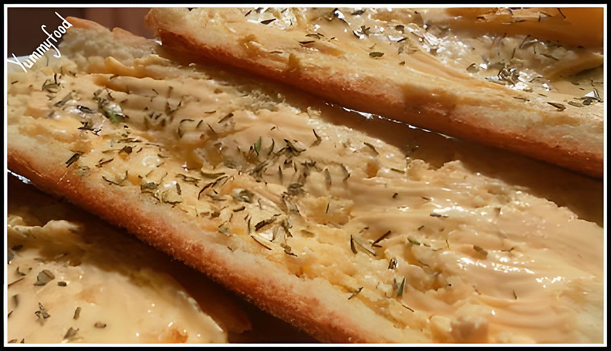 recette Bruschette fromage-thym