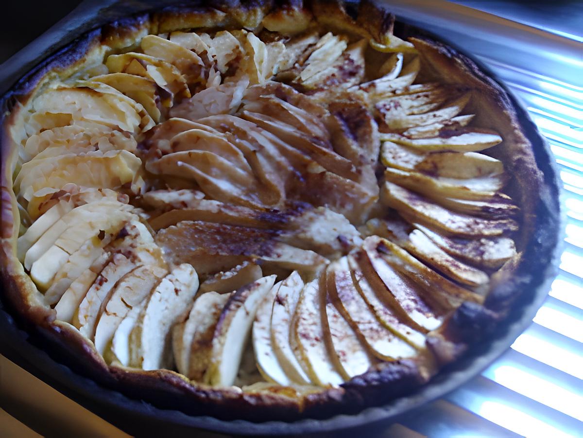 recette Tarte aux pommes et poires