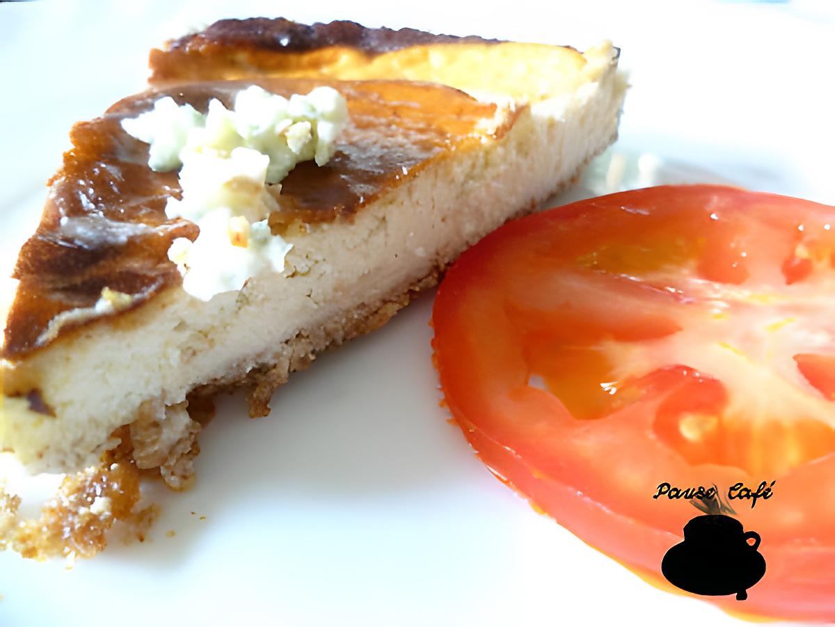 recette Cheese-cake au roquefort