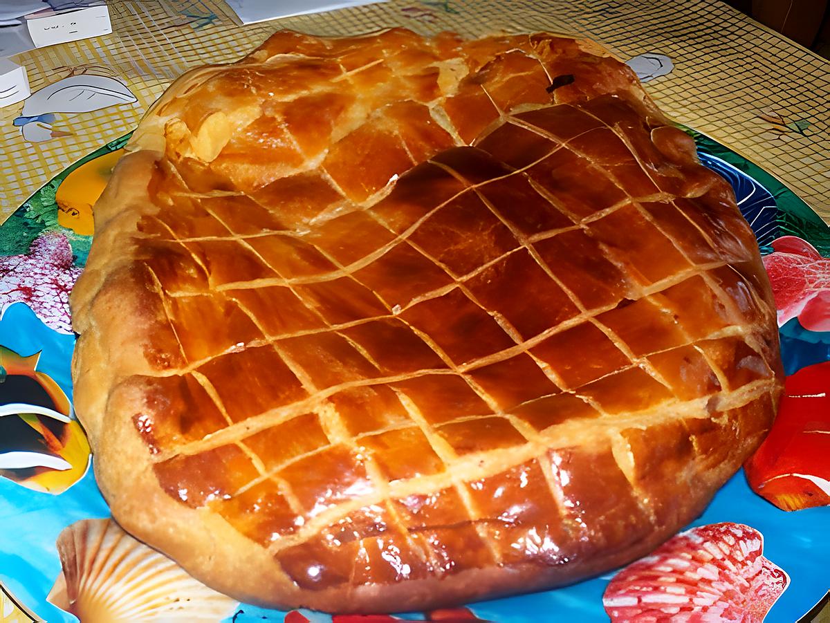 recette pithivier a la crème d'amande