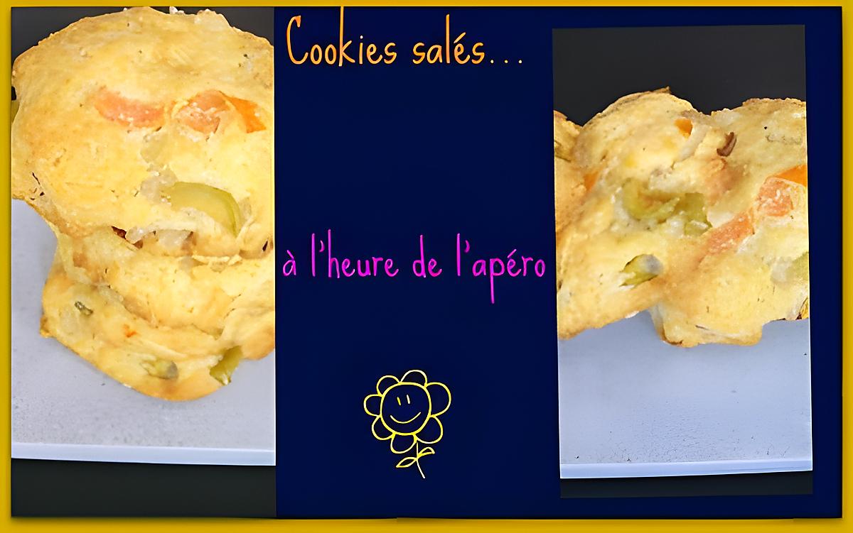 recette Cookies salés à l'heure de l'apéro