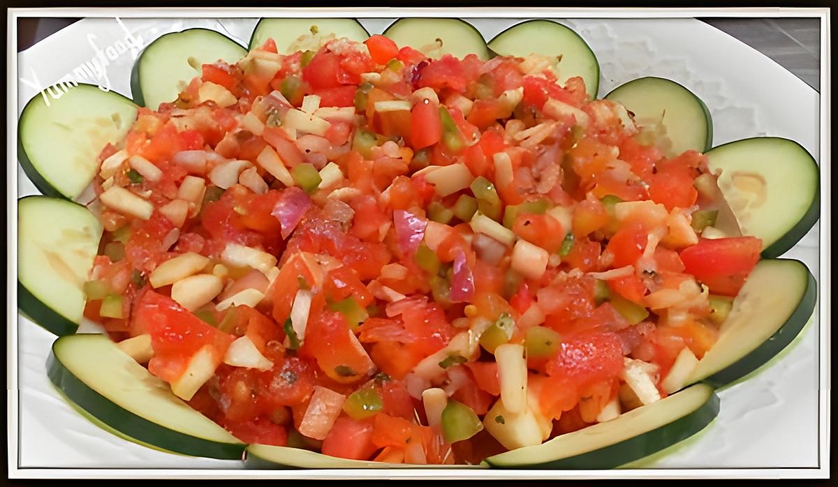 recette Ezme 'salade de tomates turque'