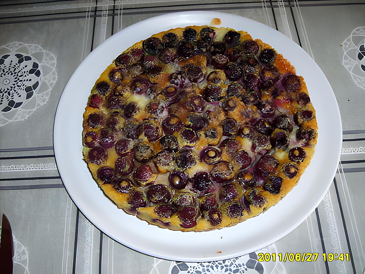 recette CLAFOUTIS AUX CERISES