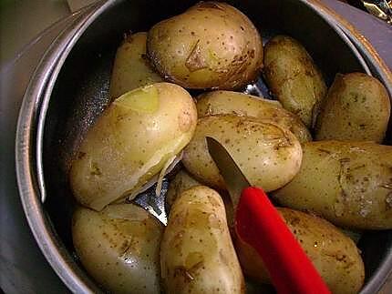 recette Purée à l’huile d’olive aux pignons et au parmesan