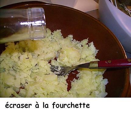 recette Purée à l’huile d’olive aux pignons et au parmesan