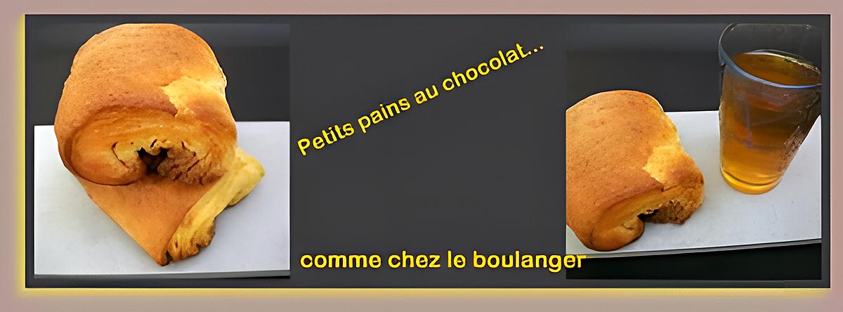 recette petits pains au choco