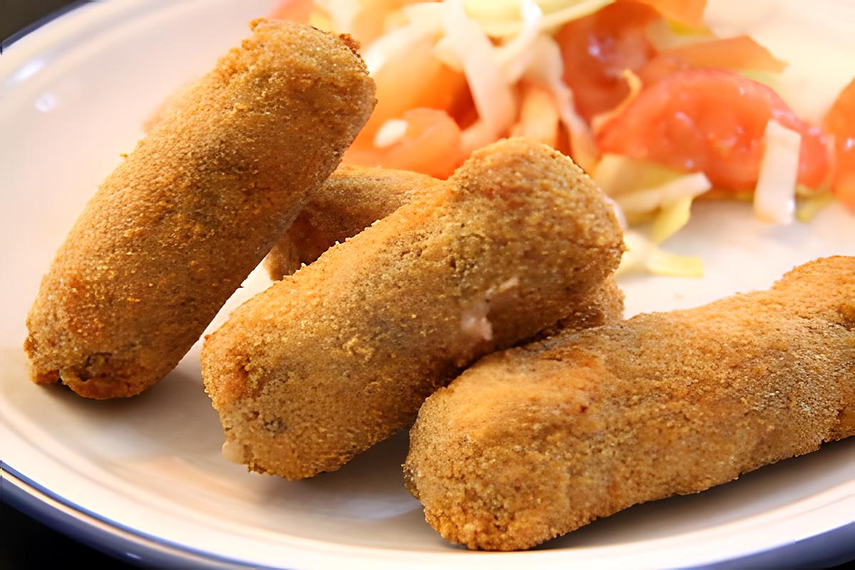 recette croquettes jambon/champignon