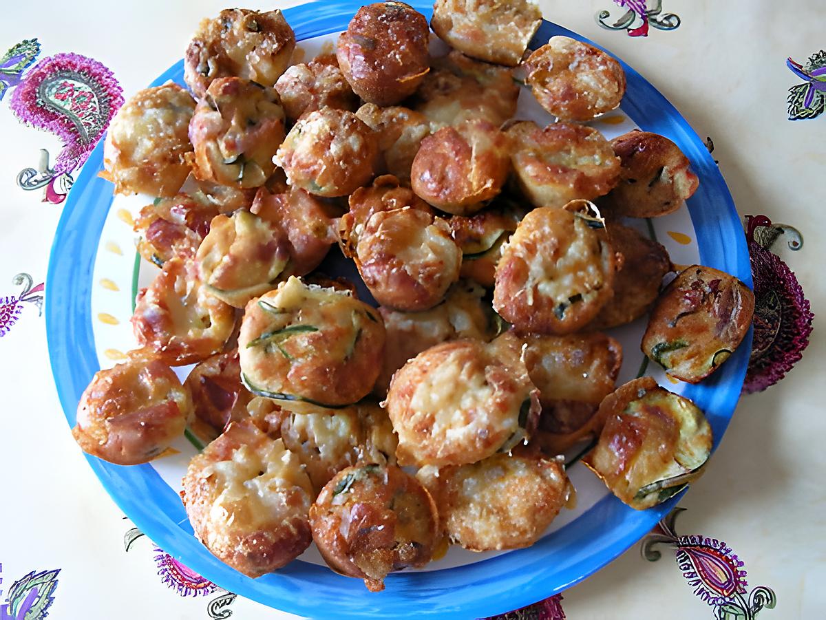 recette Cake à la courgette, aux lardons et au fromage de chèvre