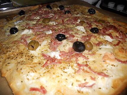 recette pizzas blanche