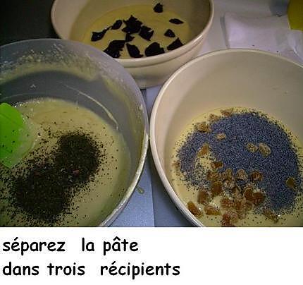 recette Mini cakes trois saveurs