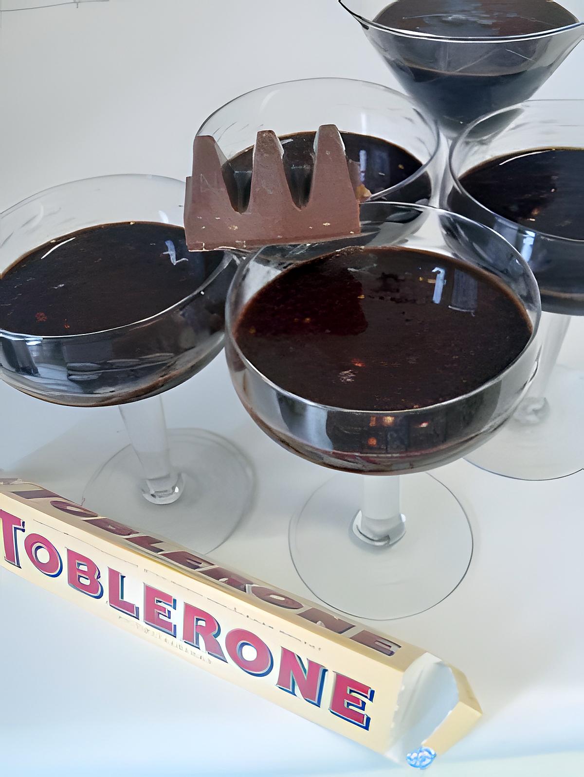 recette Liegeois au chocolat tolberone