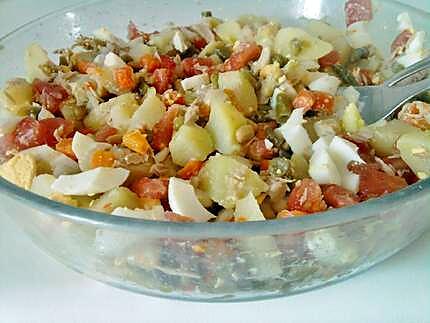 recette Salade du jardin potager