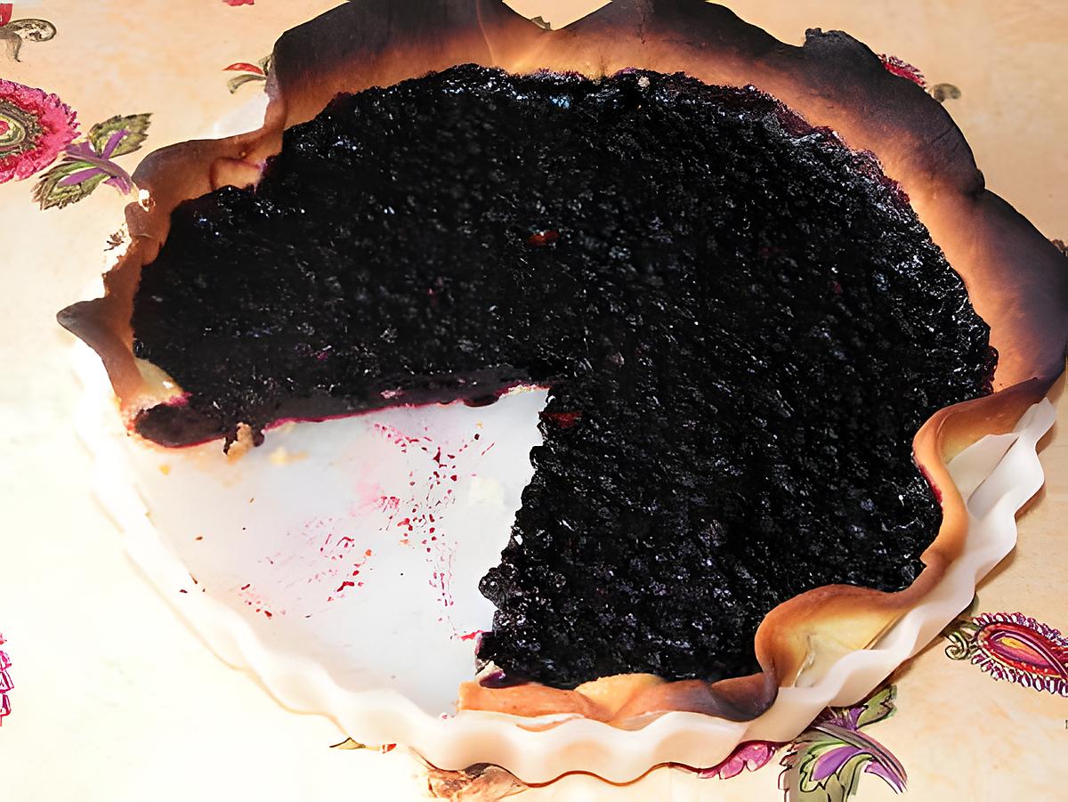 recette Tarte aux myrtilles