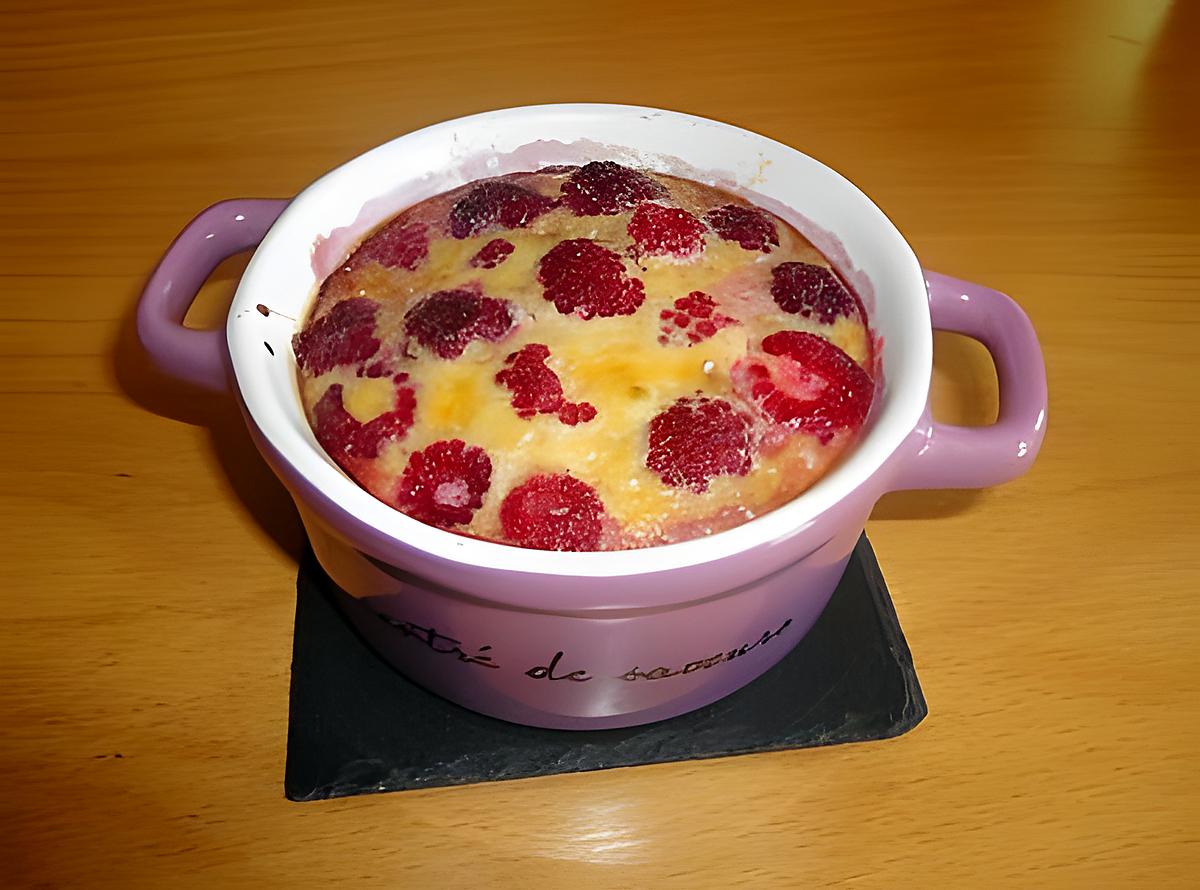 recette GRATINEES EXPRESS AUX FRAMBOISES