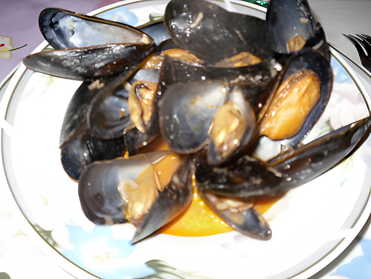 recette Moules à la sauce tomates