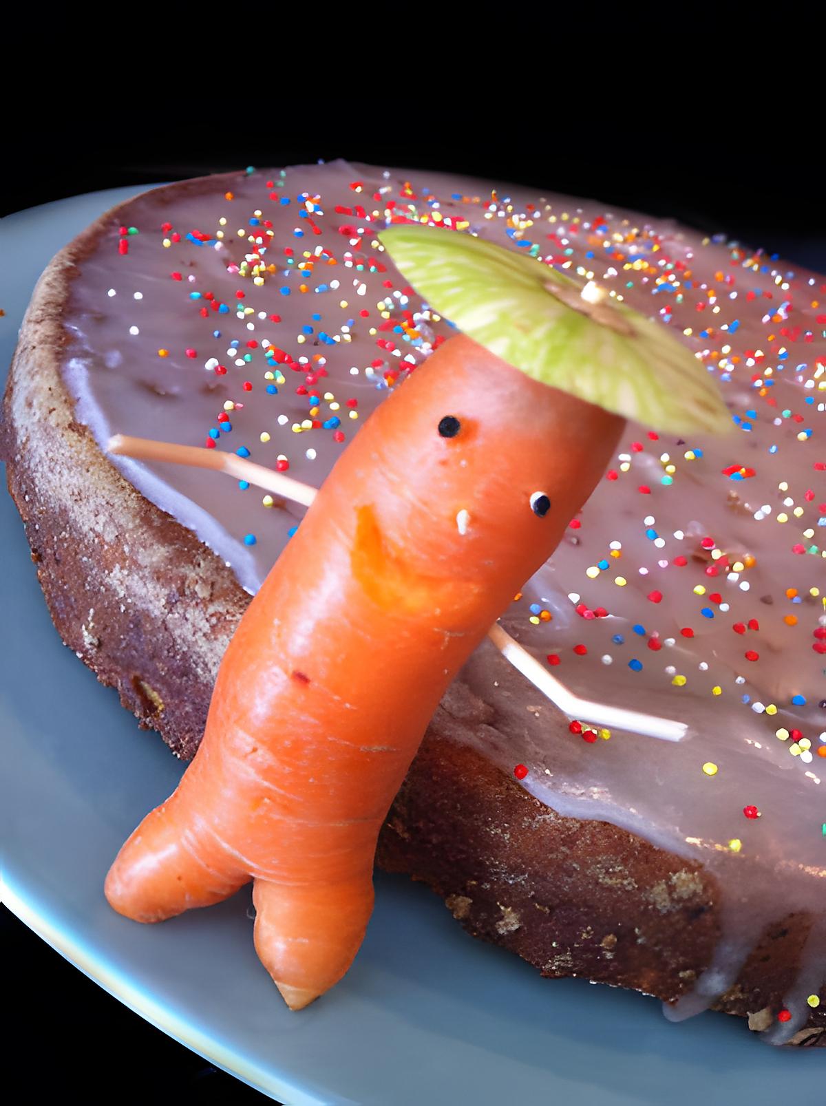 recette Mr Carrot vous présente: THE Carrot Cake !