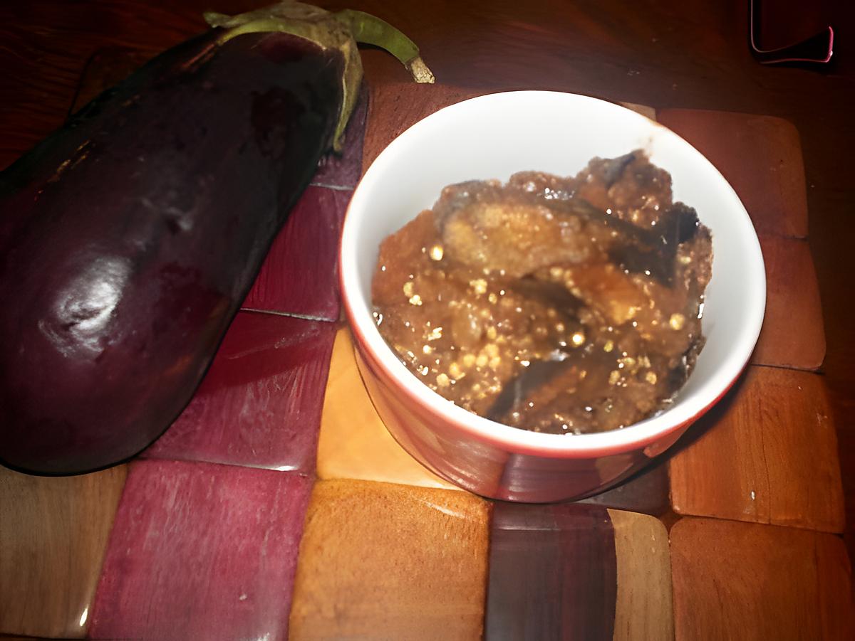 recette Confiture d'aubergine aux épices