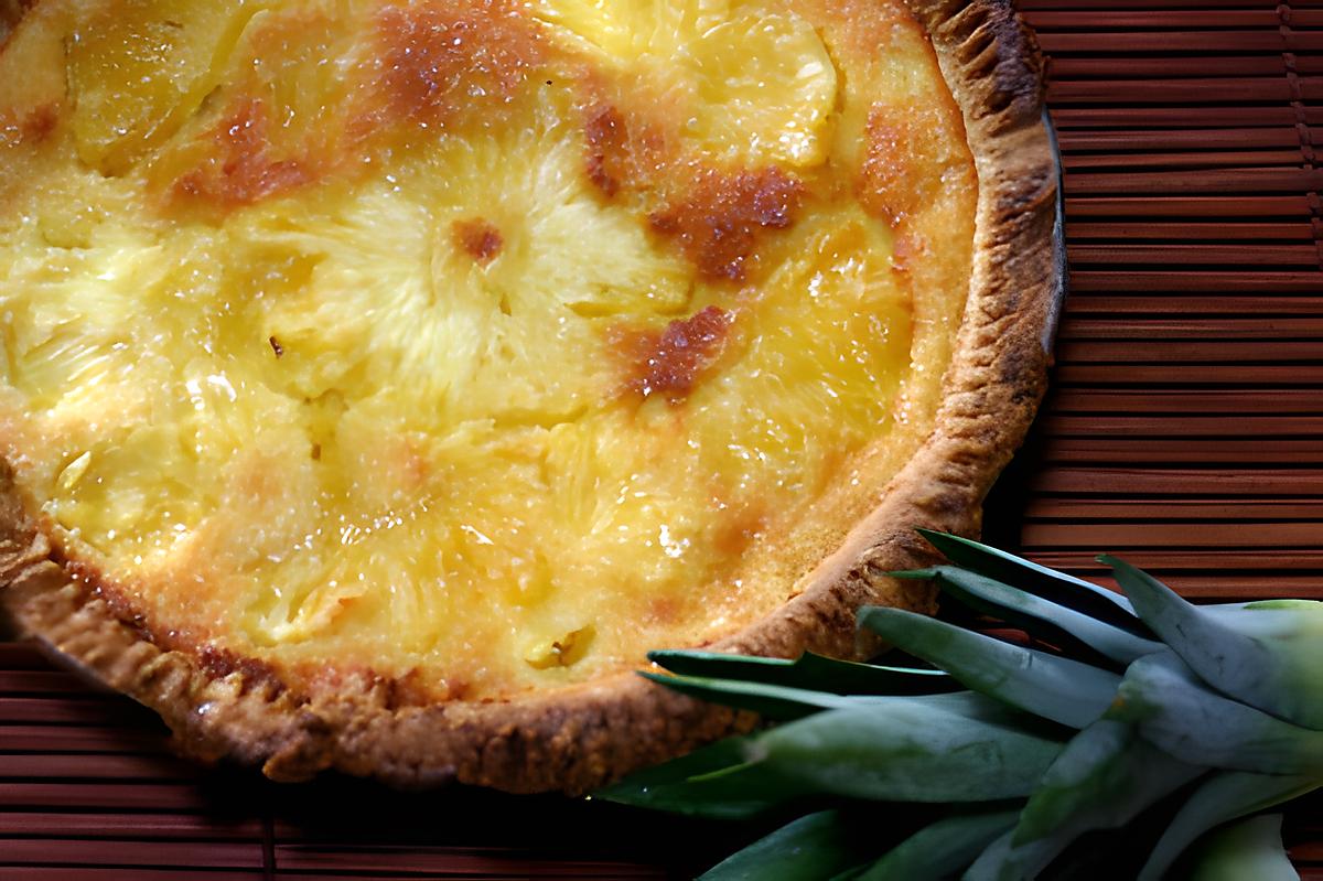 recette Tarte à la Pina Colada