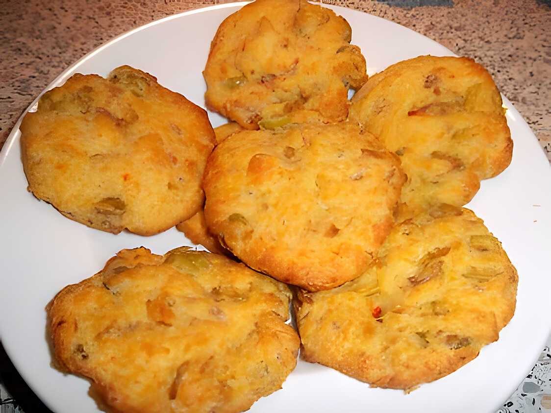 Cookies thon et olives vertes