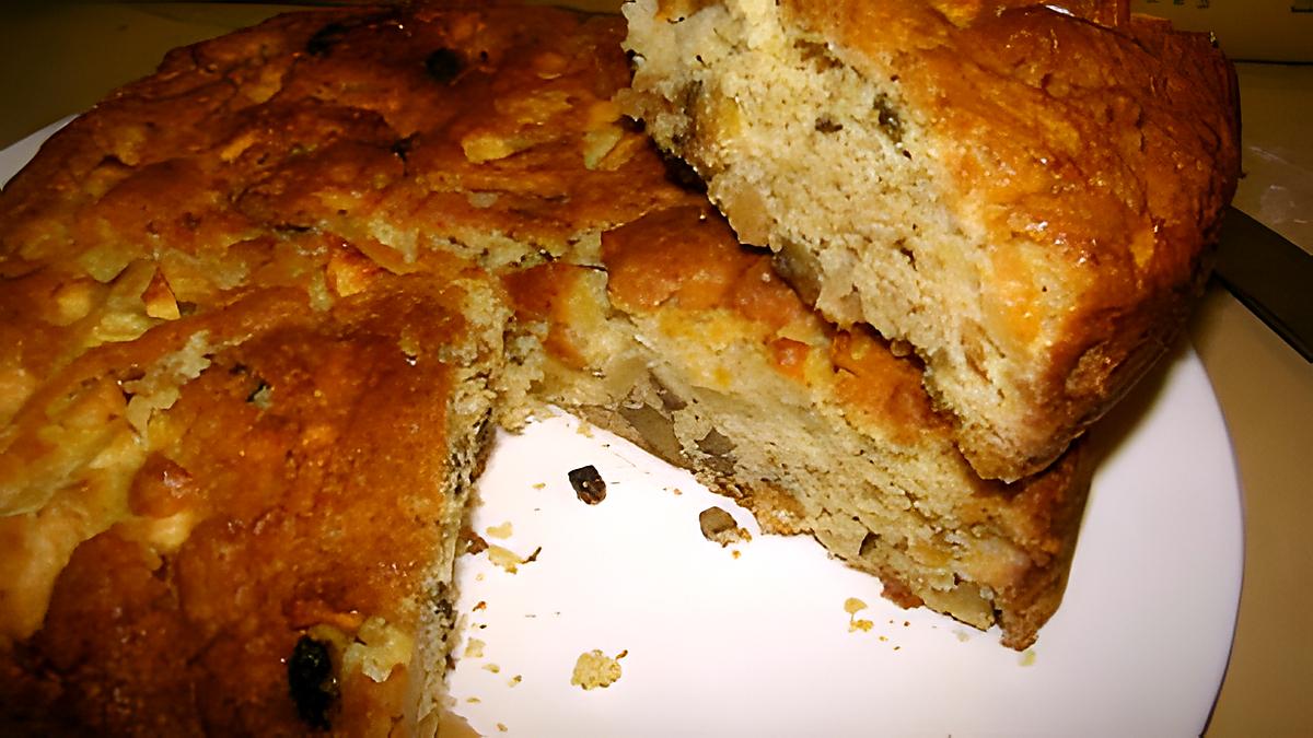 recette Gâteau aux pommes et aux noix