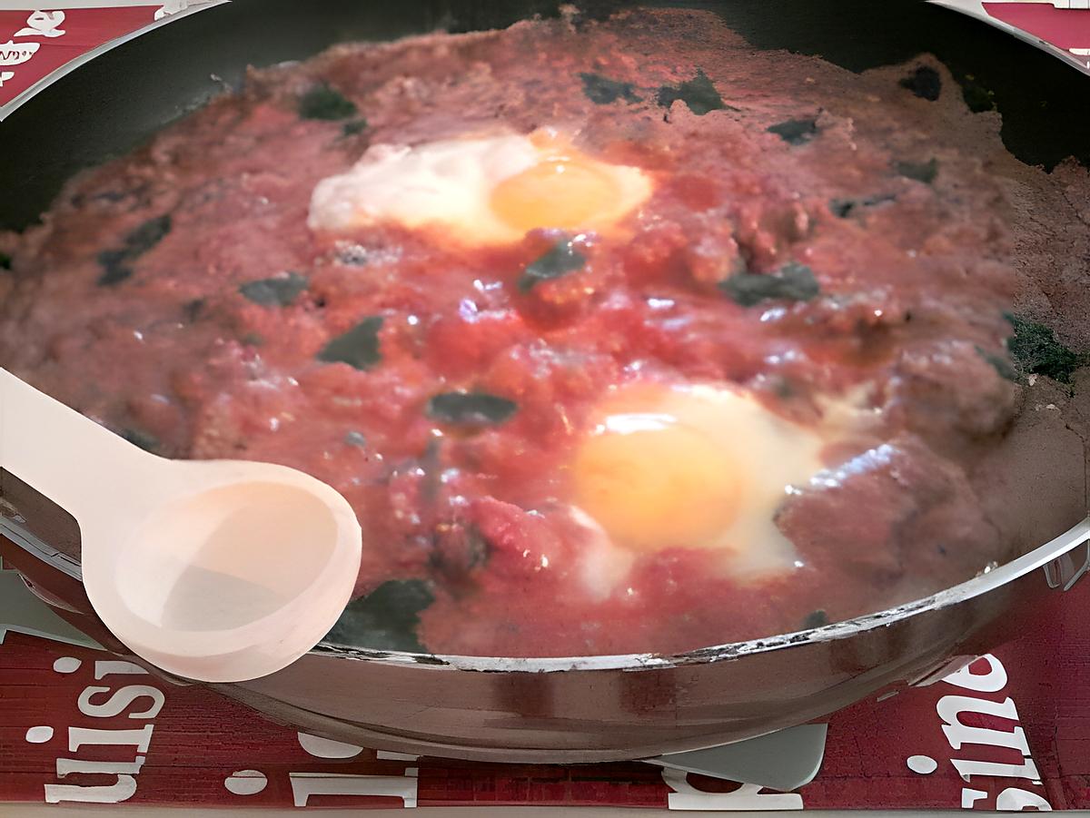 recette Sauce bolognaise aux oeufs