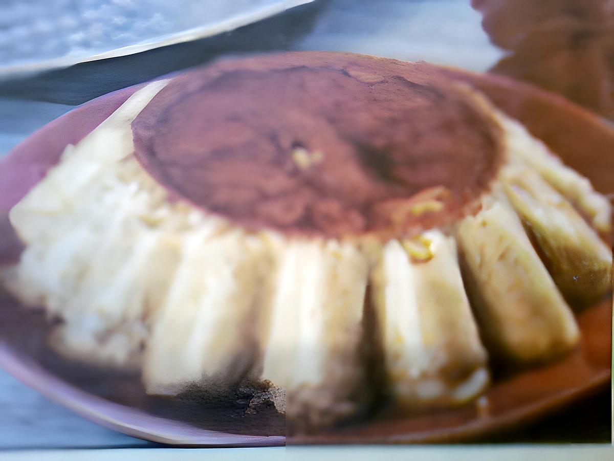 recette flan au coco