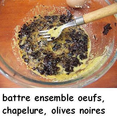 recette Aubergines  farcies au poivron rouge et  olives noires