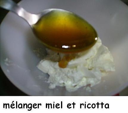 recette Cigarettes à la ricotta au citron et au miel