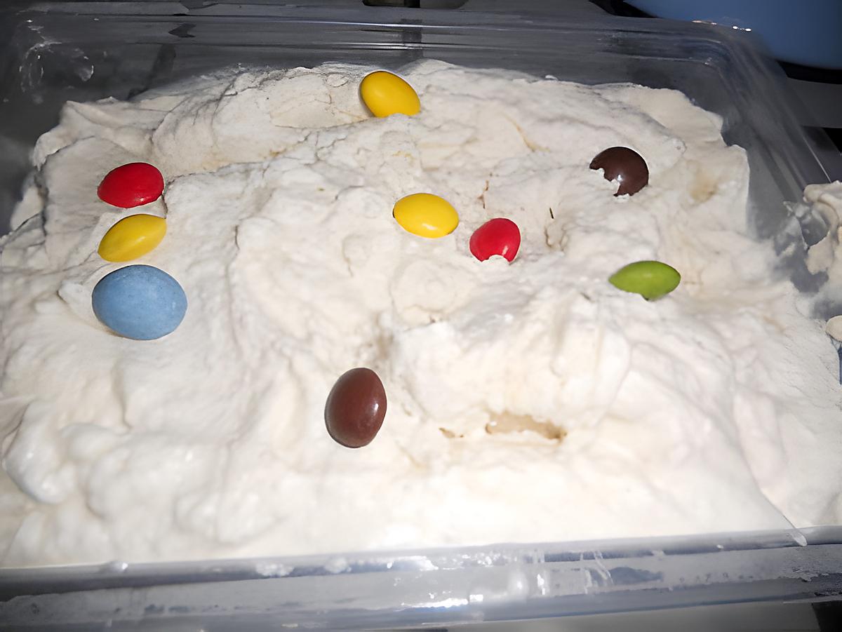 recette Glace poire smarties sorbetiere