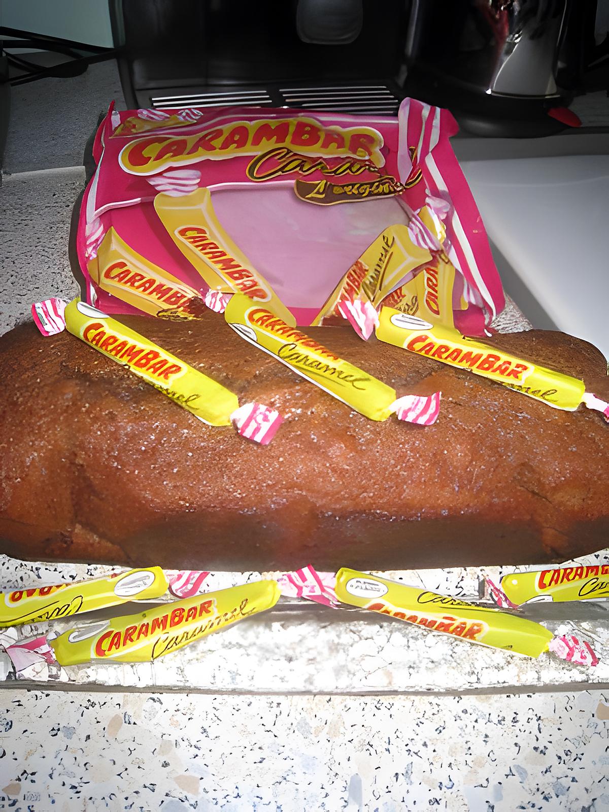 recette CAKE AU CARAMBAR HUMMMMM!!!!!! C'EST TROP BON