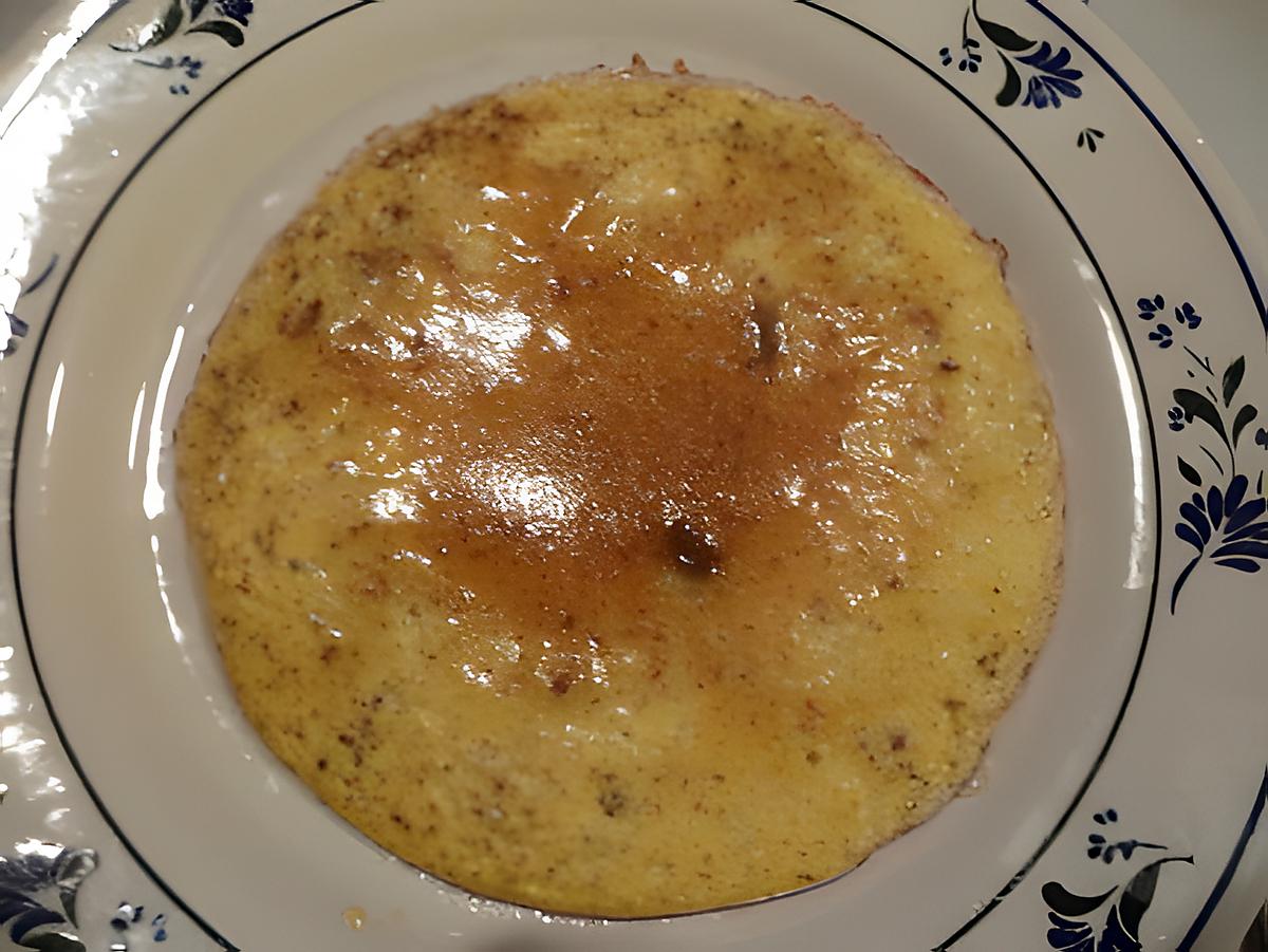 recette Galette de jaunes d'oeuf à la cannelle