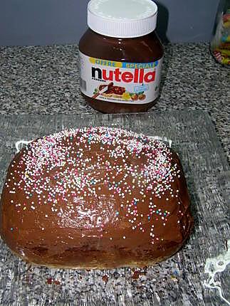 recette gateau au nutella