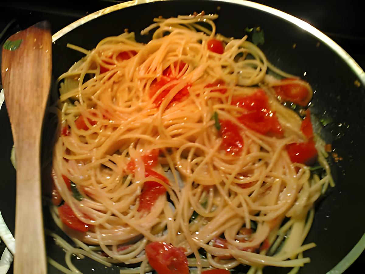 recette Spaghetti Mediterranei