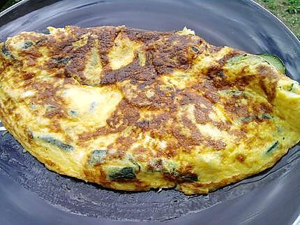 recette Chausson d'omelette aux courgettes