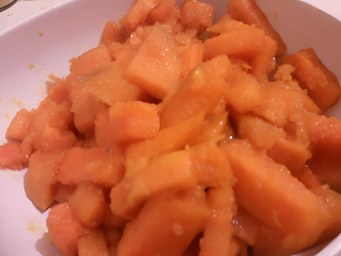 Patates douces frits
