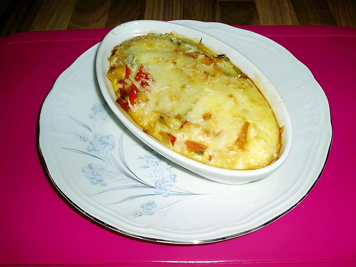 recette gratin de poivrons surgelé