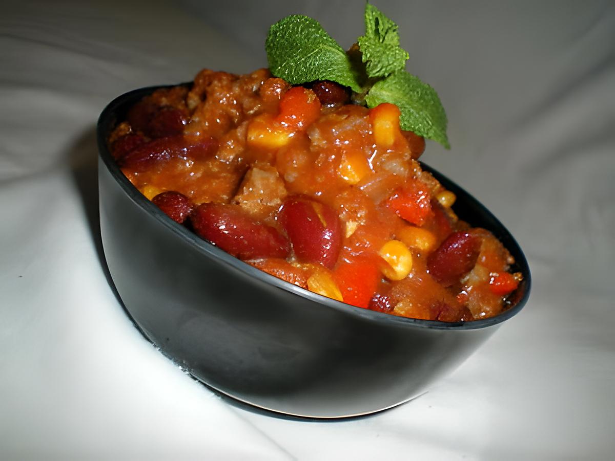 recette Chili con carne (TUPPERWARE)