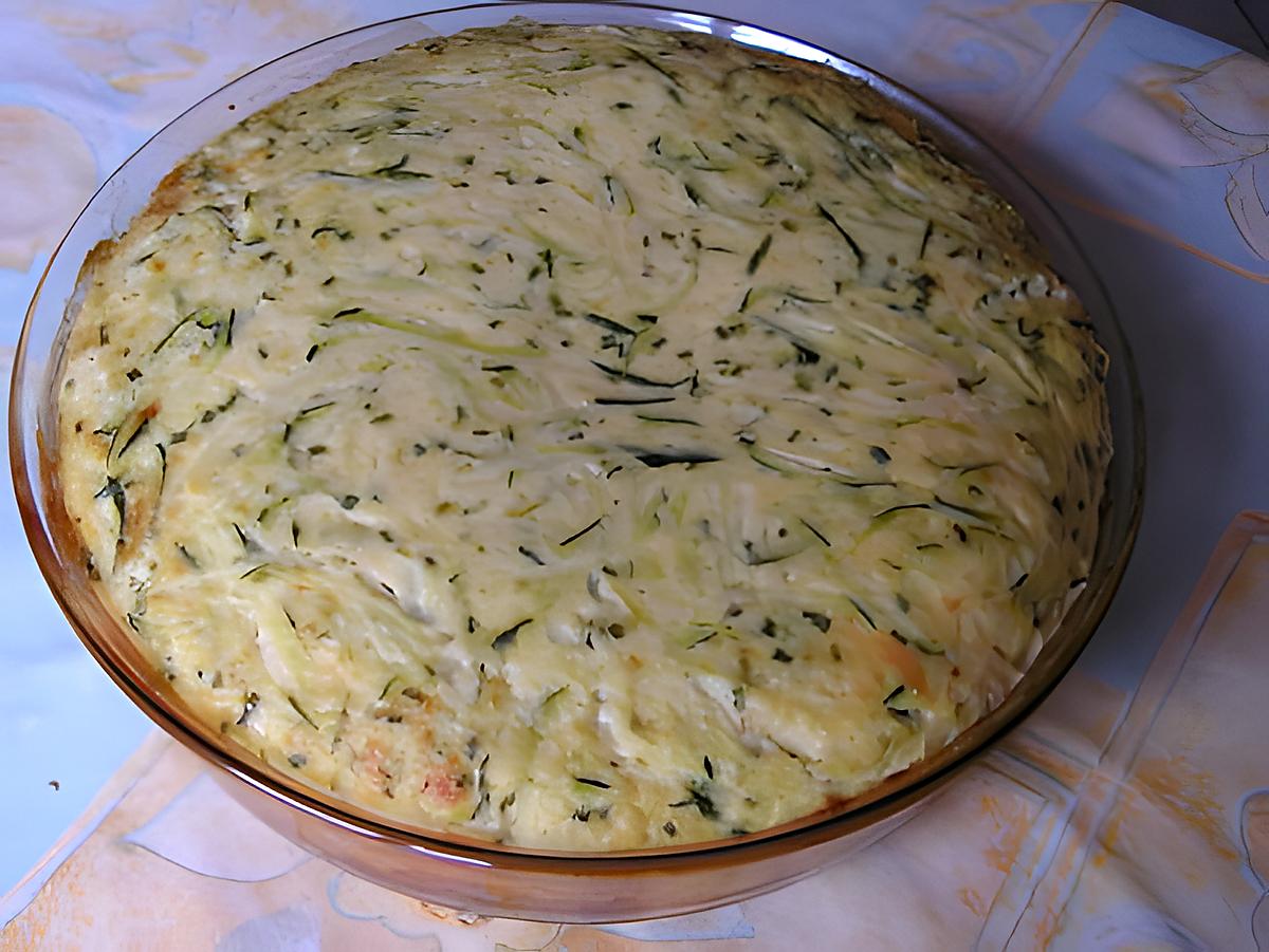 recette Moelleux chèvre courgette