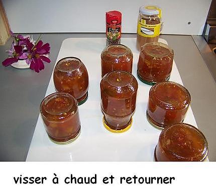 recette Marmelade de tomates vertes aux épices