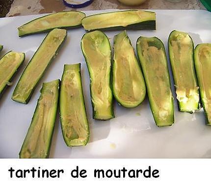 recette Hot dog de courgettes aux saucisses cocktail