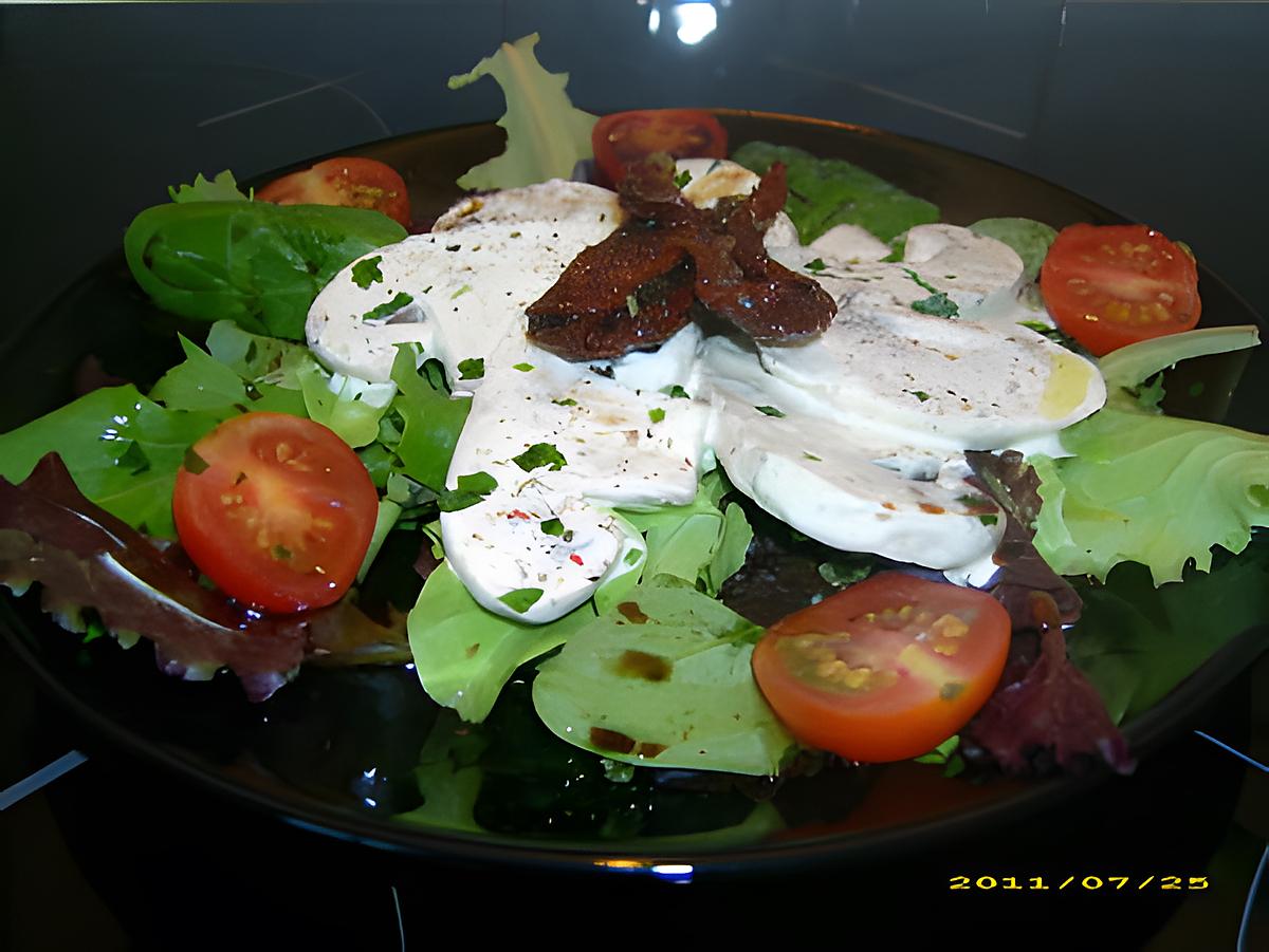 recette salade de champignons au curry