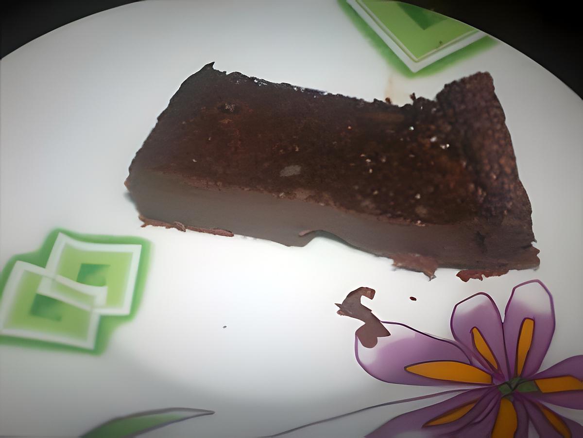 recette Fondant au chocolat