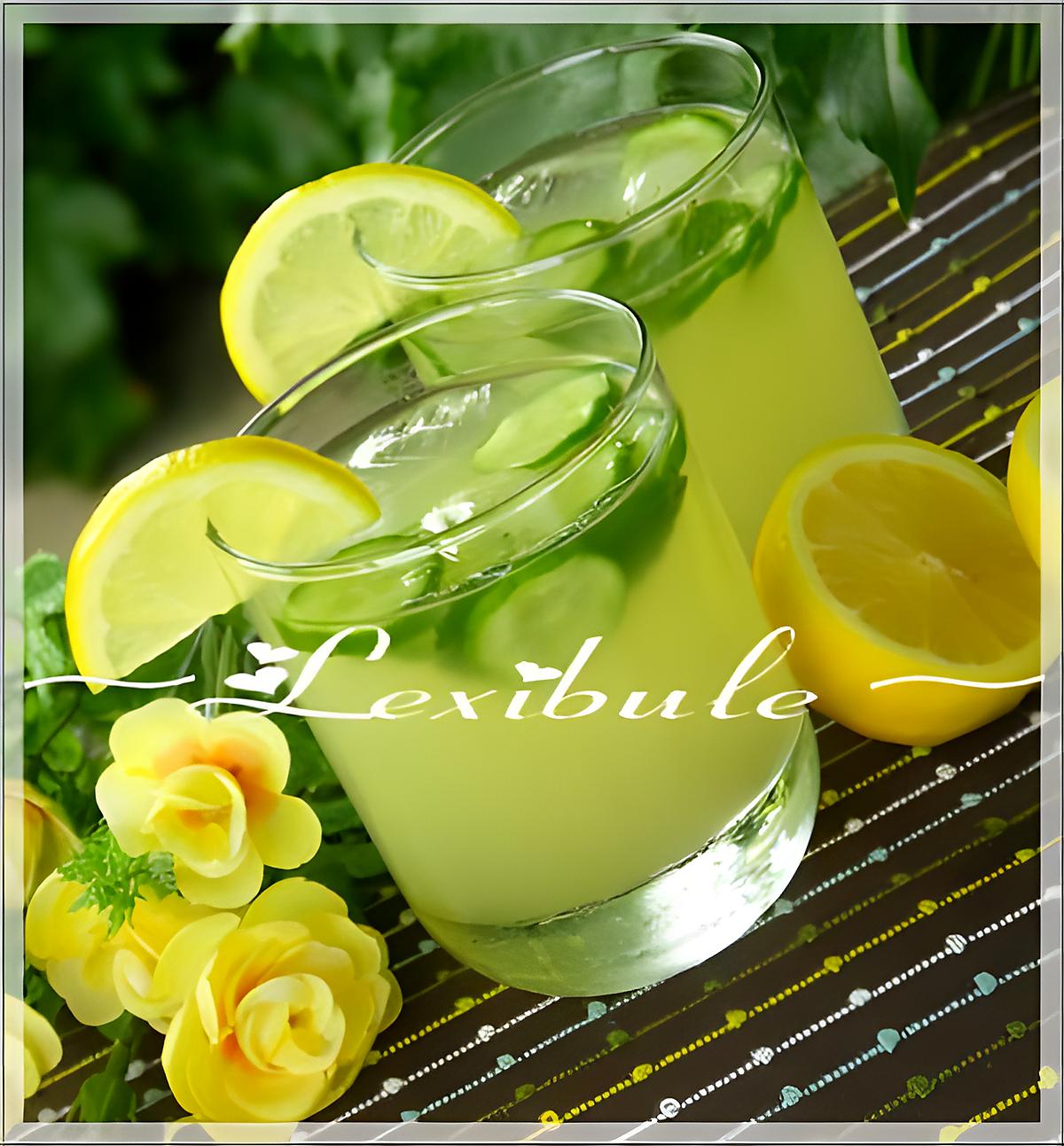 recette Limonade rafraîchissante