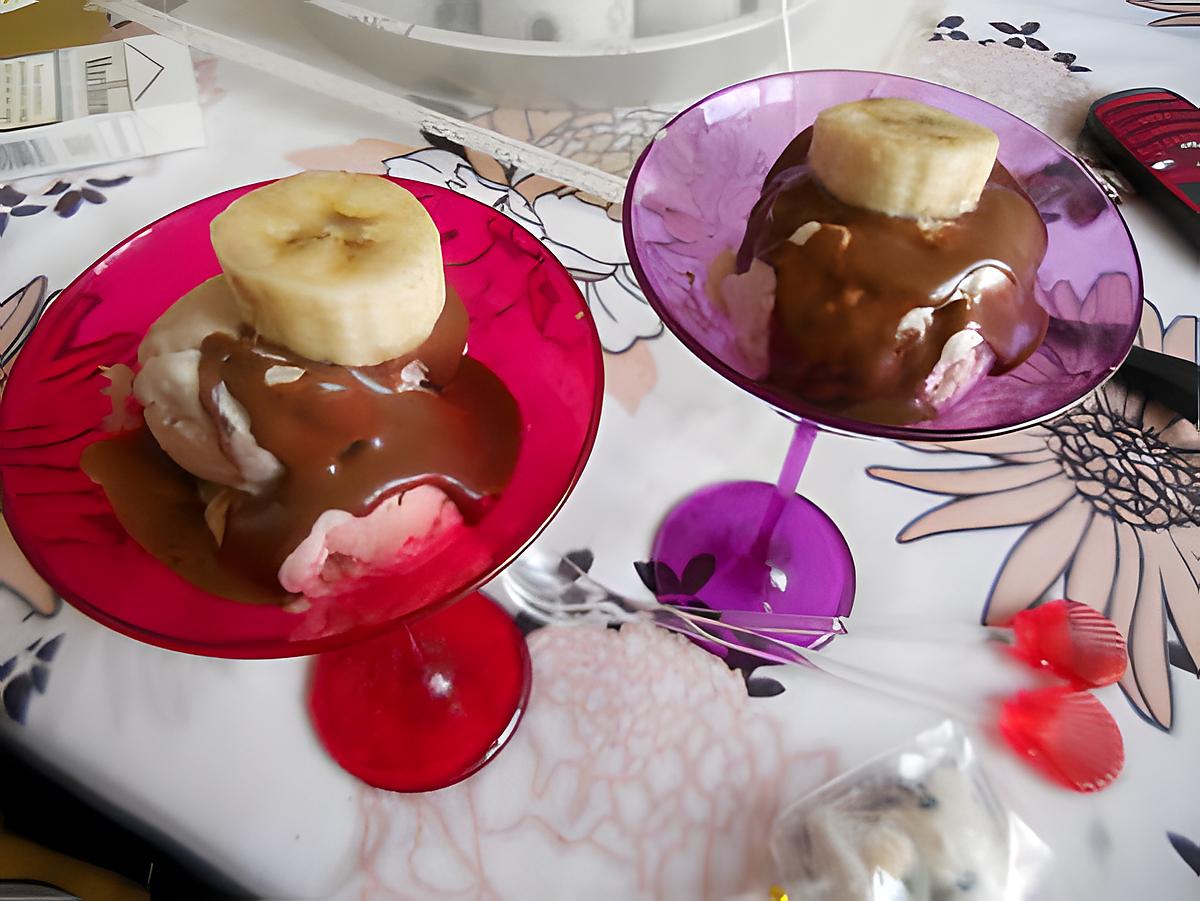 recette Glace banane sorbetierre