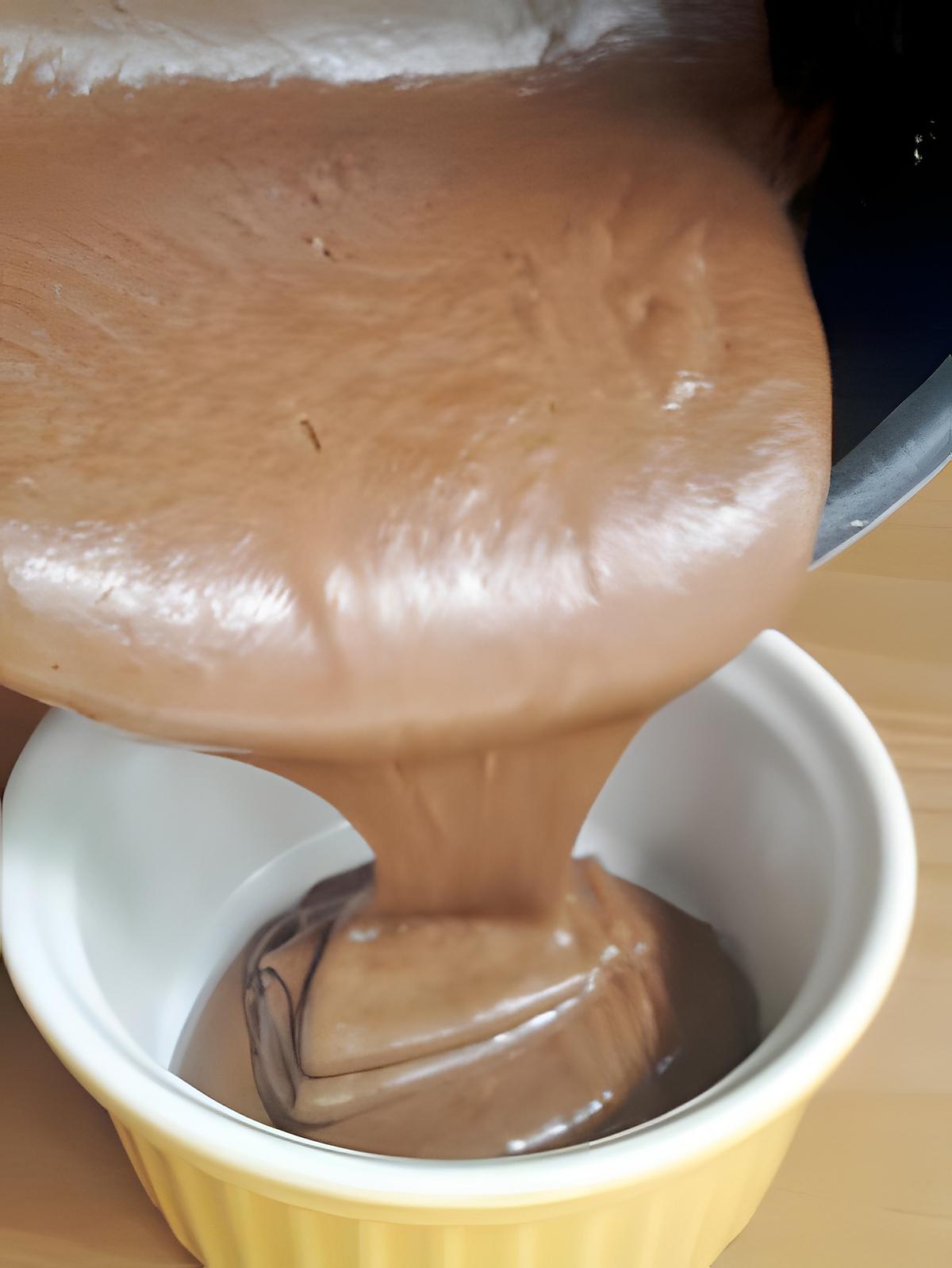 recette Sauce béchamel au chocolat