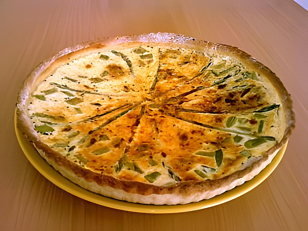 recette Tarte aux aspérges