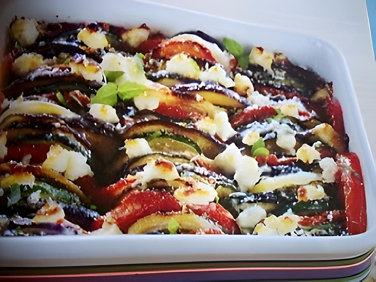 recette Tian au chèvre (WEIGHT WATCHERS)