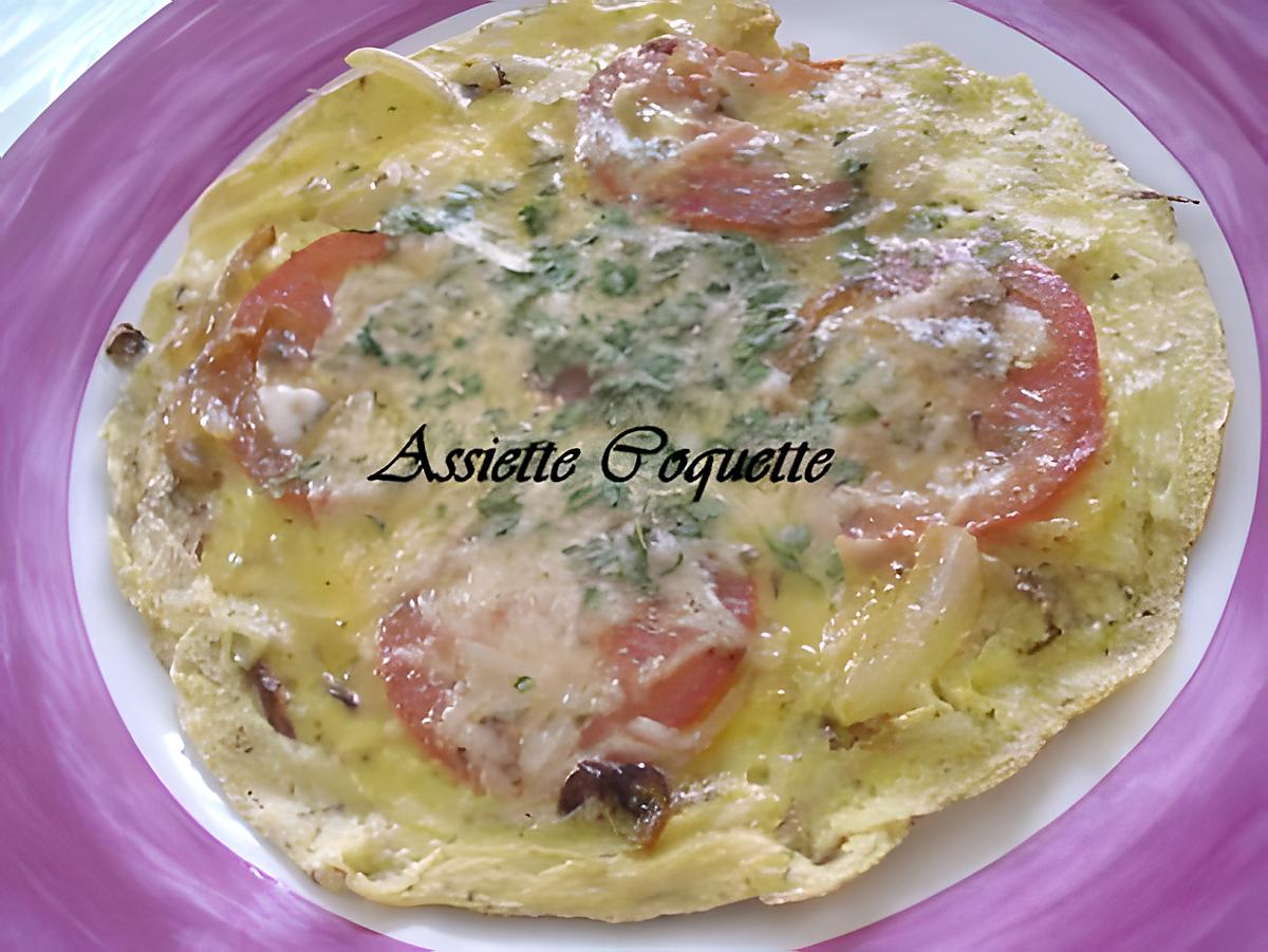 recette Omelette à la tomate